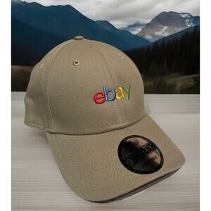 NEW ERA eBay Baseball Hat Embroidered Logo Adjustable Brown One Size eBayana